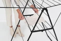 Etendoir À Linge|Brabantia Étendoir à linge 25 m Hangon coloris noir