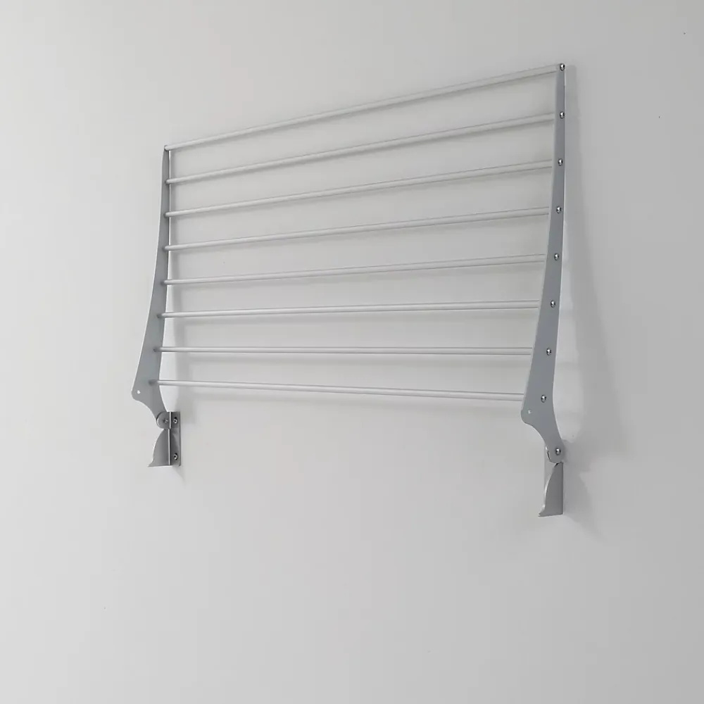 Etendoir À Linge|Foxydry Étendoir alu mural pliable 100x50x10cm Fold 100