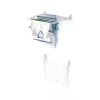 Etendoir À Linge|Foxydry Étendoir mural alu blanc bas 60x50x10cm Fold Down 60