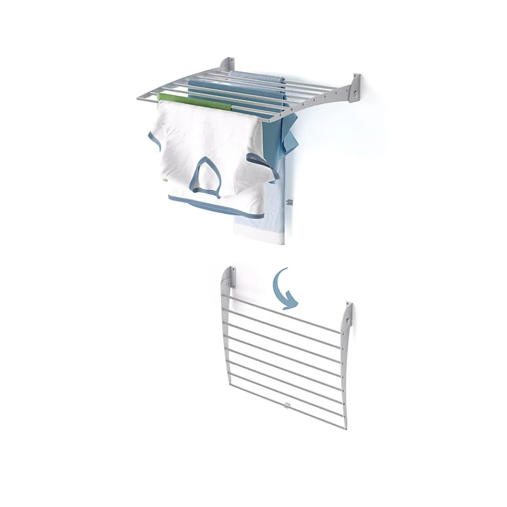 Etendoir À Linge|Foxydry Étendoir mural alu 60x50x10cm bas Fold Down 60