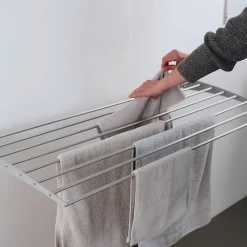 Etendoir À Linge|Foxydry Étendoir mural alu 60x50x10cm bas Fold Down 60