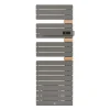 Sèche-Serviettes Soufflant|Thermor - Sèche-serviettes Allure 3 mat à droite avec soufflerie 1750W gris roche/chêne - 483190