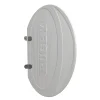 Ti'Pi - Séparateur pour urinoir en forme de ballon de rugby - Anti tag - Anti choc - Intérieur et extérieur - Gris