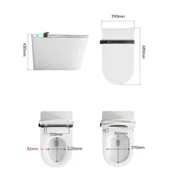 Wc Japonais|Nashi Toilette japonaise IANNA SORTIE HORIZONTALE, WC lavant automatique, haut de gamme