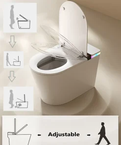 Wc Japonais|Nashi Toilette japonaise IANNA SORTIE HORIZONTALE, WC lavant automatique, haut de gamme