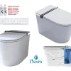 Nashi Toilette japonaise IANNA SORTIE VERTICALE, WC lavant automatique, haut de gamme