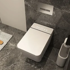 Wc Japonais|Nashi Toilette japonaise OVIAN SQUARE SORTIE VERTICALE, WC lavant automatique, design carré gamme supérieure