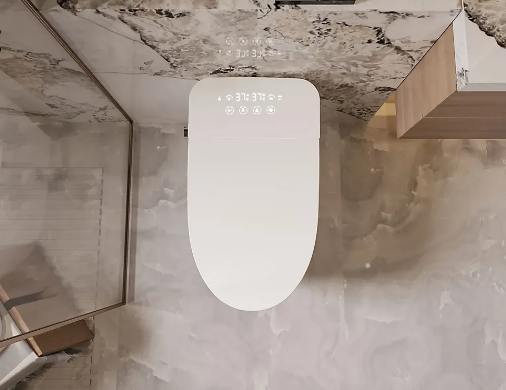 Nashi Toilette japonaise OVIAN PLUS SORTIE HORIZONTALE, WC lavant automatique, avec stérilisation UV gamme supérieure