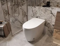 Nashi Toilette japonaise OVIAN PLUS SORTIE HORIZONTALE, WC lavant automatique, avec stérilisation UV gamme supérieure