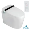 Nashi Toilette japonaise YAIZA PLUS SORTIE VERTICALE, WC lavant automatique, ouverture et fermeture automatiques couvercle siège
