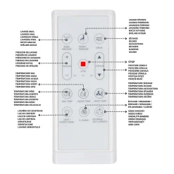 Nashi Toilette japonaise YAIZA PRO SORTIE VERTICALE, WC lavant automatique, design compact, chasse eau silencieuse