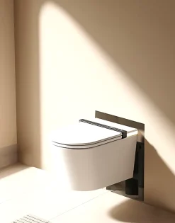 Wc Japonais|Nashi Toilette japonaise IANNA suspendue, WC lavant automatique, mural haut de gamme