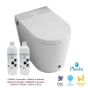 Nashi Toilette japonaise OVIAN SE SORTIE HORIZONTALE, WC lavant automatique, design compact gamme supérieure