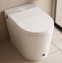 Nashi Toilette japonaise OVIAN SE SORTIE HORIZONTALE, WC lavant automatique, design compact gamme supérieure
