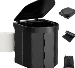 Nature Pro Toilette Portable Polyvalente pour Camping - Solution Pratique et Pliable pour Voyages