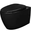 Autres Toilette suspendu de couleur noir Cuvette WC en céramique