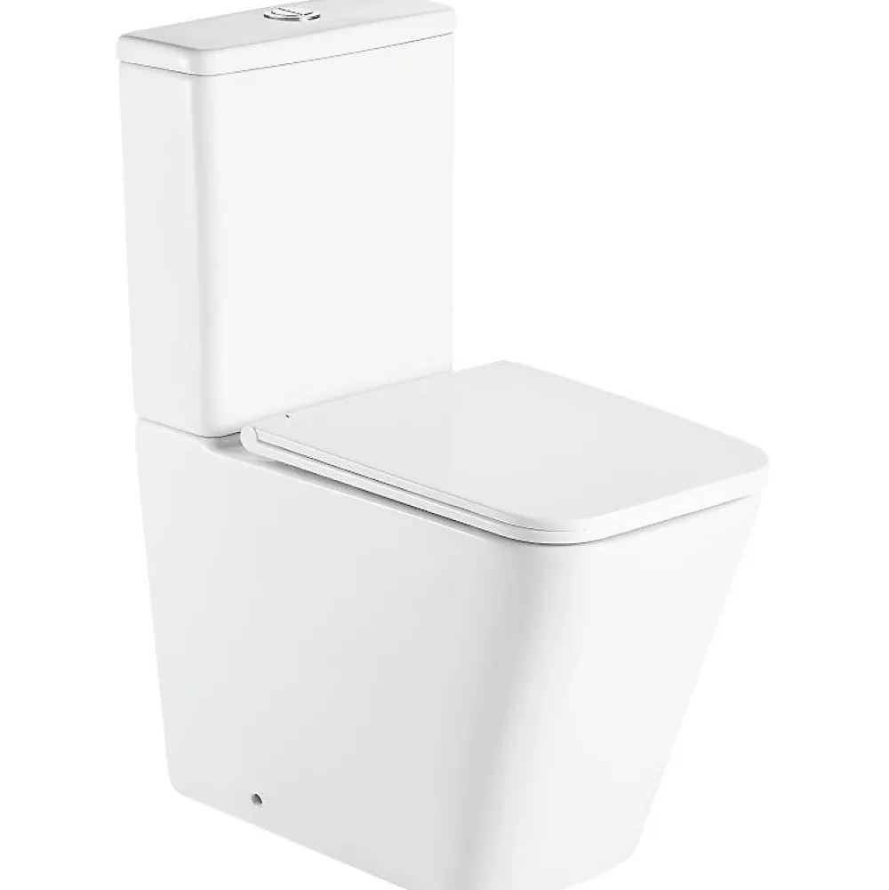 Wc À Poser|Aquore Toilette WC à poser PISA en ceramique