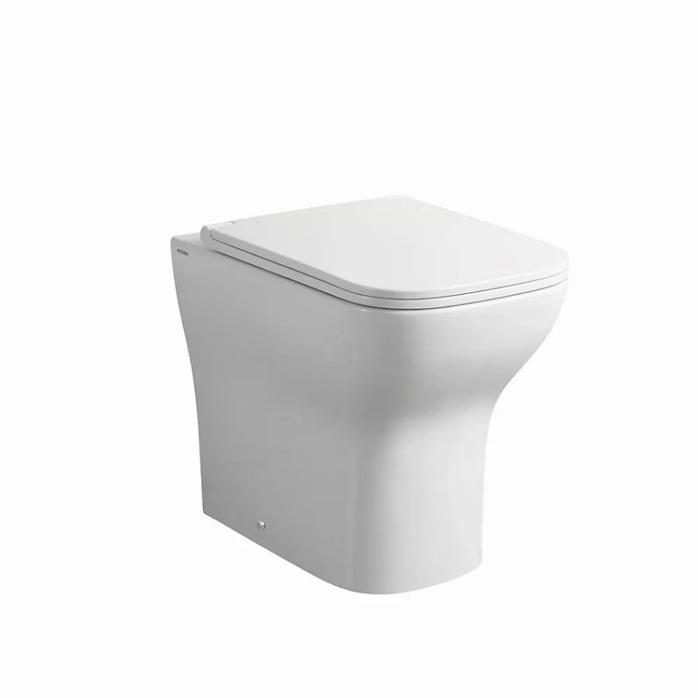 Wc À Poser|Kiamami Valentina Toilettes À Chasse D'eau Blanc Brillant