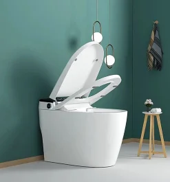 Kleenmac Toilettes intelligentes (sans réservoir) Olivia KEB2018TRW (toilettes japonaises) sortie horizontale 180 mm Noir