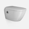 Bernstein Toilettes Japonaises céramique WC lavant suspendu, Télécommande, siège chauffant, Filtre, Séchoir - 59,5x42,5x43cm - T640PRO