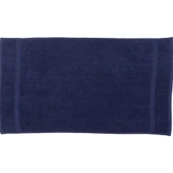 Towel City - Serviette à main LUXURY Bleu marine (90 cm x 50 cm)