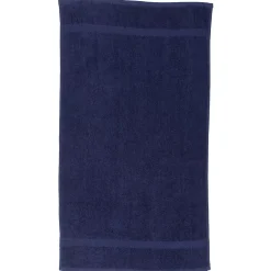 Towel City - Serviette à main LUXURY Bleu marine (90 cm x 50 cm)