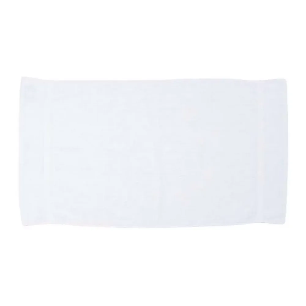 Gant De Toilette|Towel City - Serviette à main CLIC Blanc (90 cm x 50 cm)