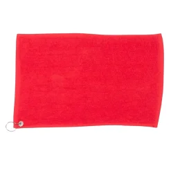 Towel City - Serviette de golf LUXURY Red (50 cm x 30 cm)