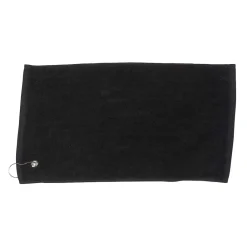 Towel City - Serviette de golf LUXURY Black (50 cm x 30 cm)