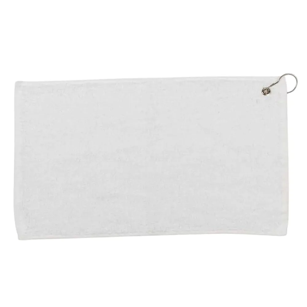 Towel City - Serviette de golf LUXURY White (50 cm x 30 cm)