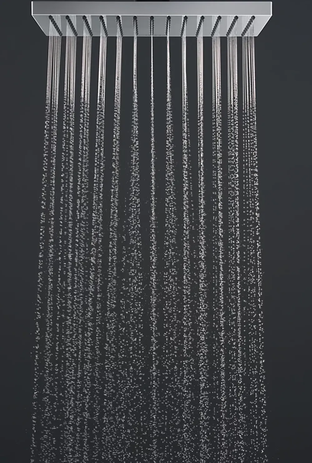Pommeau De Douche, Flexible Et Barre De Douche|Hansgrohe Tête de douche rectangulaire 20,5 cm, chrome, Vernis Blend 200 Eco C