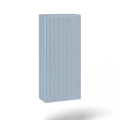 Armoire De Salle De Bains|Aqa Design Unitè murale haute VENERE blue ciel tiffany