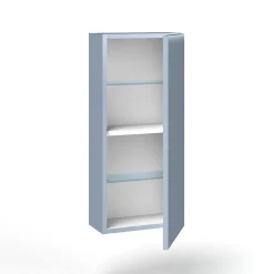 Armoire De Salle De Bains|Aqa Design Unitè murale haute VENERE blue ciel tiffany