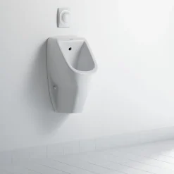 Duravit Urinoir D-CODE avec alimentation cachée - En céramique blanche