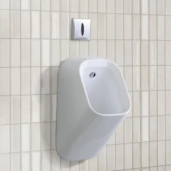 Urinoir|Jacob Delafon Urinoir Struktura alimentation et sortie encastrée blanc + Effet d'eau