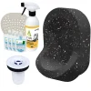 Ti'Pi Urinoir sans eau mural galaxie + kit valve bec de canard + pack entretien