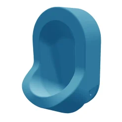 Urinoir|Ti'Pi Urinoir sans eau mural seul - Polyéthylène - Bleu