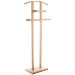 Etagère Salle De Bains|5Five Valet avec vide poche H.113 cm bambou