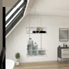 Etagère Salle De Bains|Galedo Valet Blanc suspendu 50x20x10 - ELI