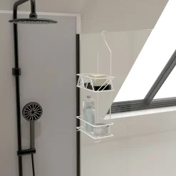 Etagère Salle De Bains|Galedo Valet Blanc suspendu 50x20x10 - ELI