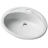 Vasque À Encastrer|Planète Bain Vasque à encastrer - Ibiza Blanc simple