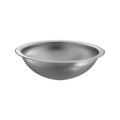 Delabie Vasque à Encastrer - Ronde - 37.5 cm - Inox Poli Brillant - HEMI
