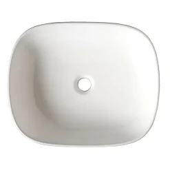 Vasque À Poser|Planète Bain Vasque à poser 49.5 cm blanc brillant - Manille