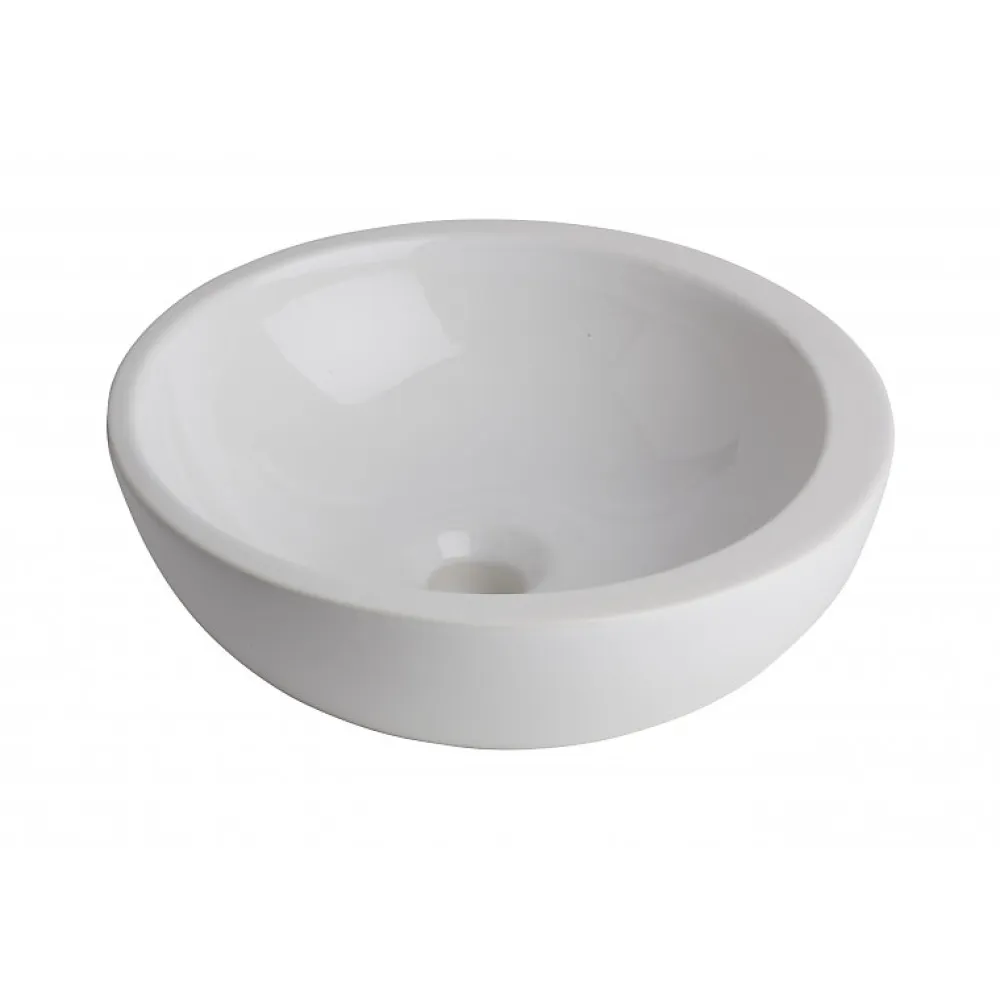 Planète Bain Vasque à poser bol design blanche