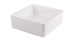 GoodHome Vasque à poser en céramique blanche l.38 x H.13 x P.38,5 cm Padma