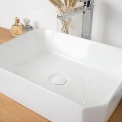Vasque À Poser|Wanda Collection Vasque à poser en céramique Mika 50cm