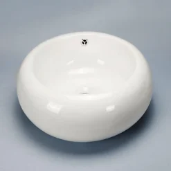 Vasque À Poser|Rue Du Bain Vasque à Poser Galet - Céramique - 43 cm - Ove