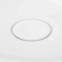 GoodHome Vasque à poser l.40,9 x P.39,6 x H.9,1 cm en céramique, blanc, Kentia