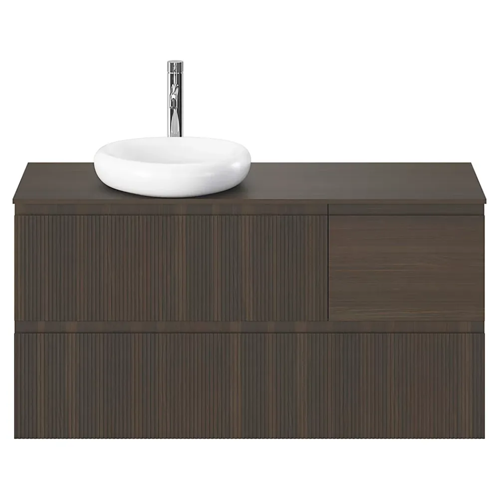 GoodHome Vasque à poser l.40,9 x P.39,6 x H.9,1 cm en céramique, blanc, Kentia