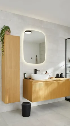 Homesight Vasque à poser ovale céramique blanc Porto